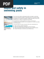 Health and Safety in Swimming Pools