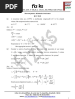 Thermodynamics JEST 2012-2017 PDF