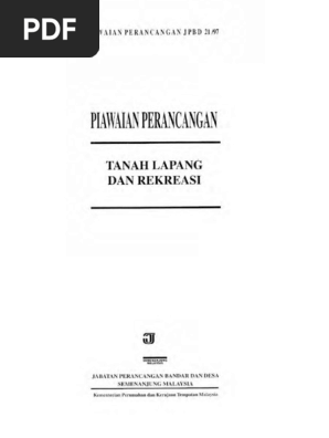 Tanah Lapang Dan Rekreasi Pdf