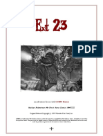 GURPS 4e - (Unofficial) Adventure Exit23 PDF