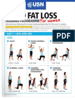 Rapid Fat Loss Training Program For Women PDF/Book