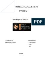 DBMS Final Term Paper