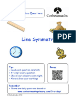 Line Symmetry: Primary Practice Questions