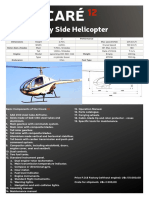 Cicare 12 Helicopter Specs