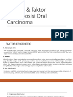 Etiologi & Faktor Predisposisi Oral Carcinoma