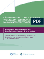 0000001001cnt 2017-09-08 Diagnostico Situacional Cancer Colorrectal Argentina