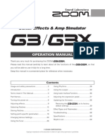 G3X manual español