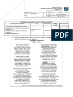 Prueba de Síntesis #3 de Lenguaje - 2019