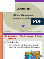 Chapter Four: Global Management