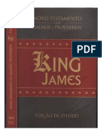 Biblia King James - Novo Testamento Com Salmos e Proverbios