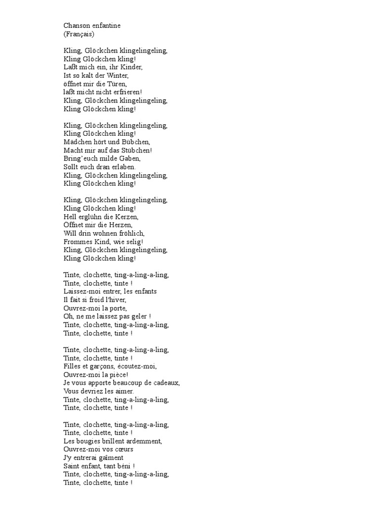 parole kling gloechen francais pdf
