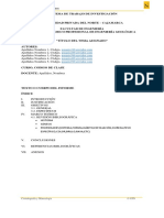 Estructura de Informe