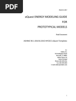 EQuest Energy Modeling Guide