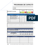 Programa de Capacitaciones en SHI