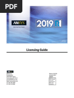 ANSYS Inc. Licensing Guide