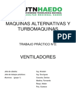 UTN FRH TP N2 - Ventiladores - Turbomáquinas - Grupo 1