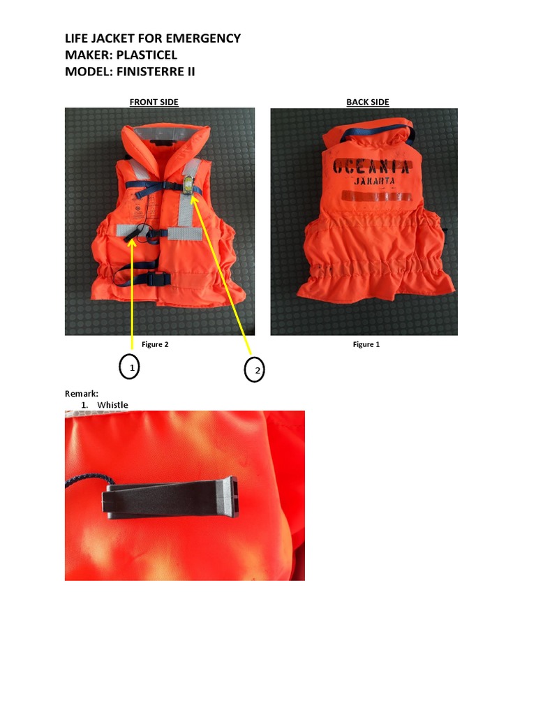 Emergency Life Jackets Overview | PDF | Science & Mathematics | Young Adult