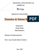 Trabajo Práctico Sistemas de Representación - Elementos de Uniones Roscadas