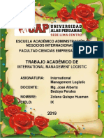 Trabajo Academico International Management Logistic