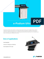 e-Podium Ultra Delivers Seamless Interactivity