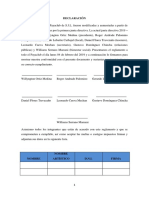 DECLARACIÓN PAYACLUB