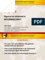 Siguria Ne Sistemet e Informacionit: Managing The Digital Firm, 12 Edition