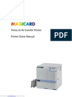 Prima 2e Re-Transfer Printer Printer Driver Manual: Downloaded From Manuals Search Engine