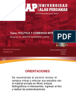 Politica y Comercio Internacional