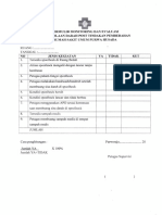 Form Pengelolaan Darah Post Tindakan Pembedahan