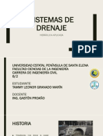 Informe Sistemas de Drenaje