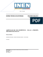 Nte-Inen-2383-1 Ollas A Presion PDF