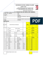 Examen Parcial de La Asignatura de Hidrología General: Universidad Nacional Hermilio Valdizán