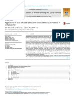 NIR spectroscopy for soil properties