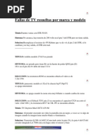 Download Fallas de TV Resueltas Por Marca y Modelo 2009 by Jorge Corrales SN41309250 doc pdf
