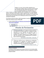 Informe de Pavimento