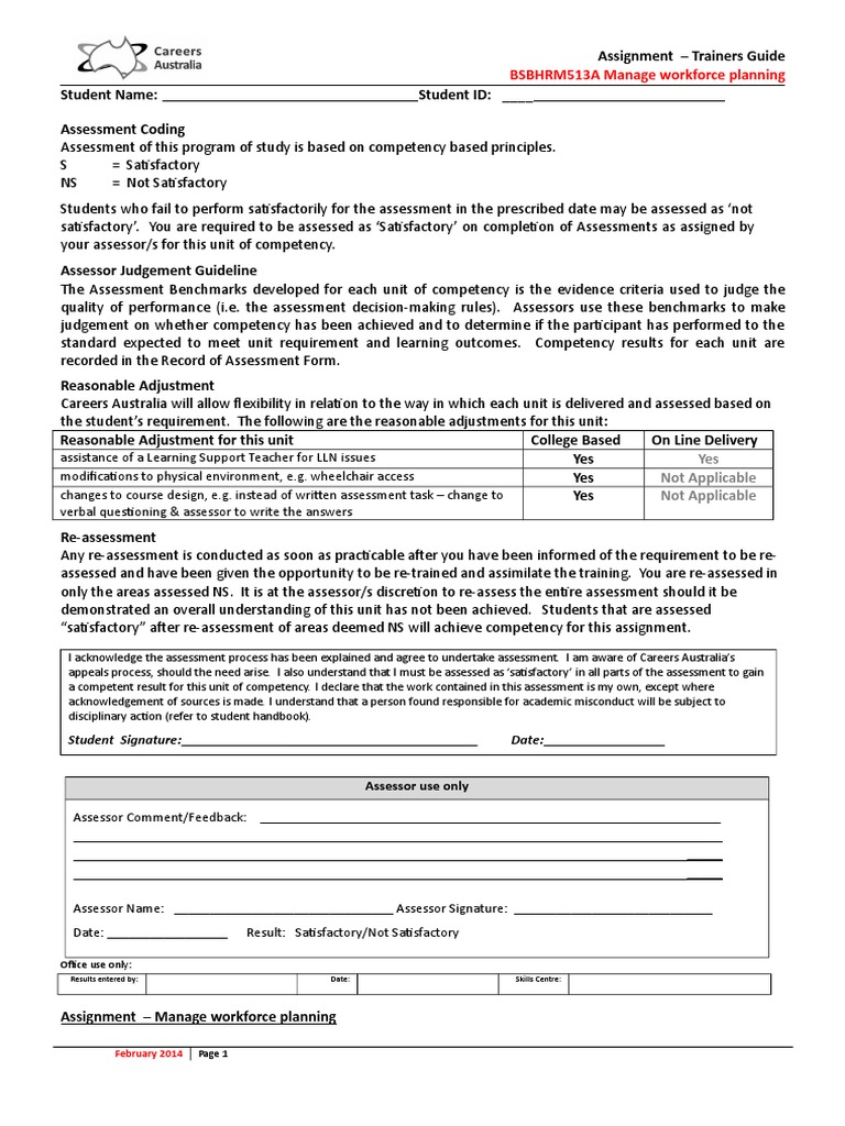 Trainers Guide for Workforce Planning | PDF | Unemployment | Social Science