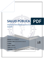 Indicadores en Salud