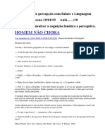 Exercícios de Percepção Com Ênfase e Linguagem Hosana