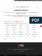 Diccionario de Marketing - Más de 1.000 Términos Técnicos Del MKT - FMK