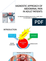 Diagn Approach of Abdominal Pain