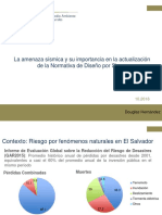 Amenaza Sísmica Douglas Hernández CASALCO2018