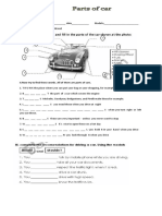 Car parts and first conditional sentences