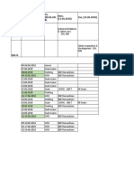 MBA Date Sheet