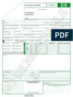 Declaracion Importacion Simplificada 510 2013