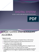 5b (Digital System) Logic Gates & Boolean Expression