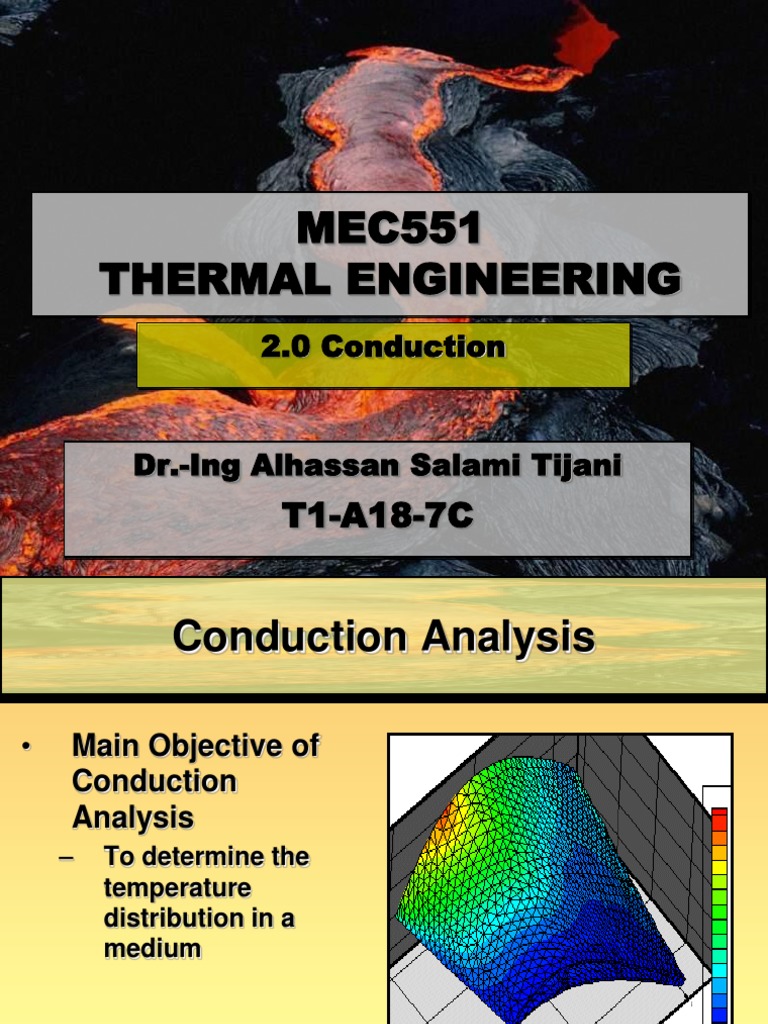 Heat Conduction Analysis and Equations | PDF | Thermal Conductivity ...