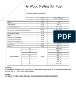 A1 Grade Wood Pellets For Fuel: 1. Quality and Specification