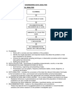 Notes On Engineering Data Analysis