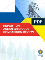 AGEP - Report On ASEAN Grid Code Comparison Review, 2018