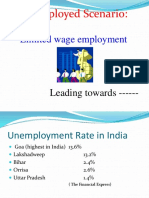 Unemployed Scenario:: Limited Wage Employment